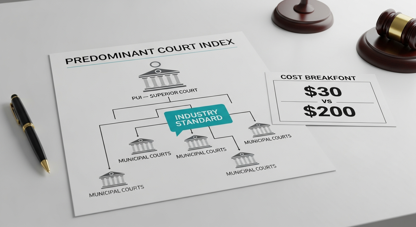 Why Do CRA's Use the  PUI (Predominant Court Index)