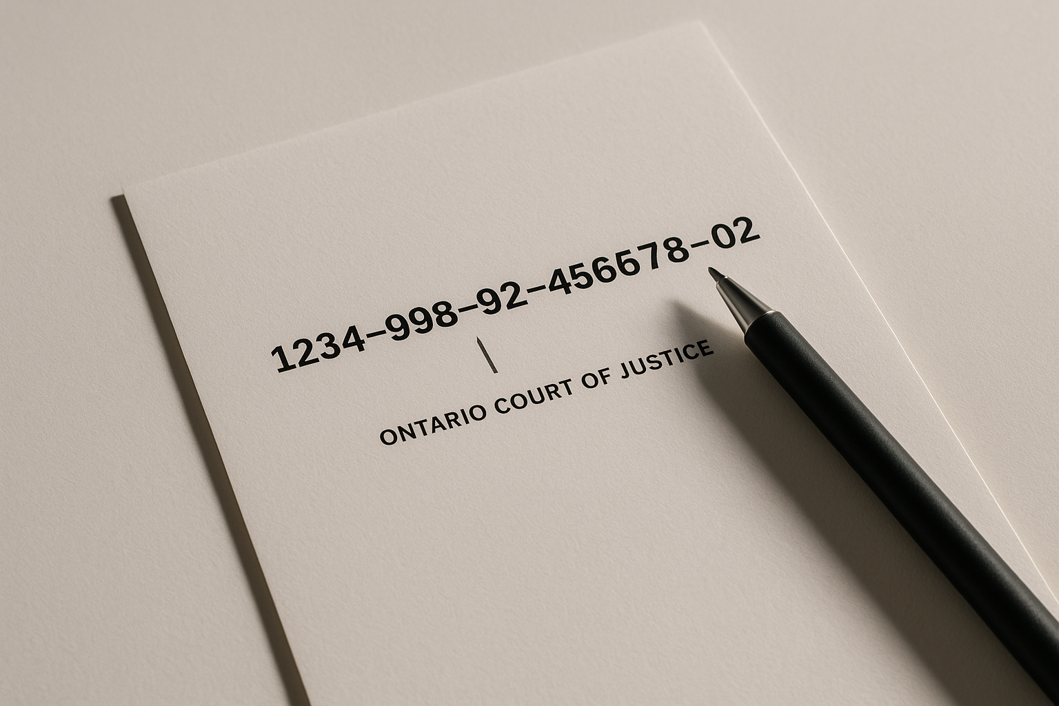 Deciphering the Code: The Anatomy of an Ontario Court of Justice File Number