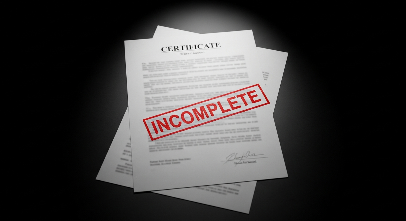 The Puerto Rico Trap: Why a "Certificate" is Not a Search